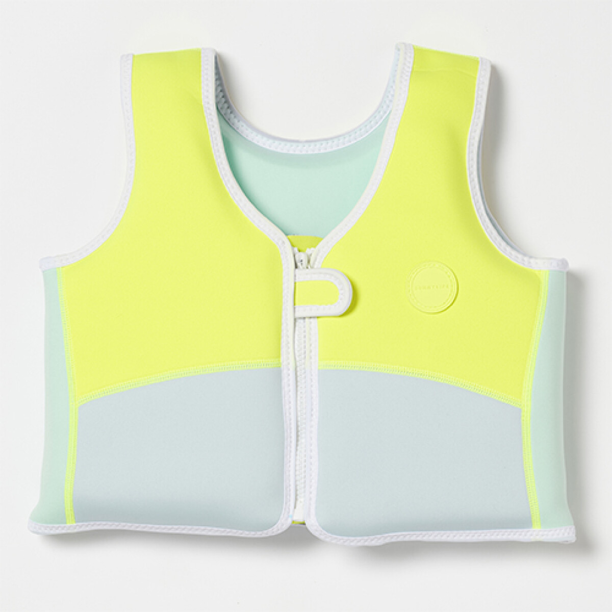 CHALECO - Chaleco Salvavidas Niños Talle 3-6 Años Neon Yellow Sunnylife 