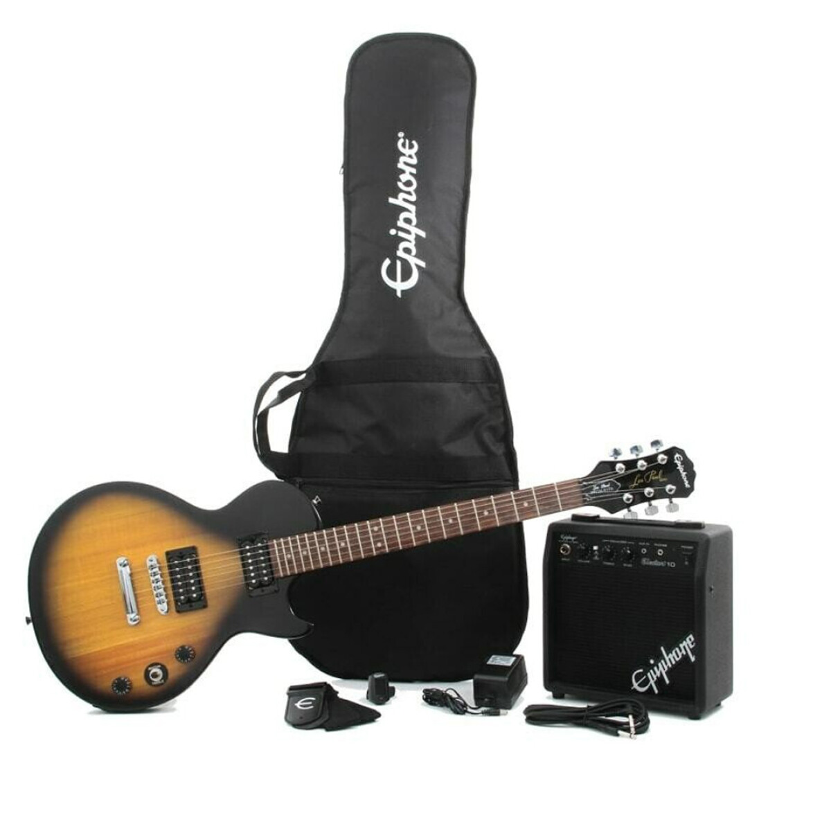 Guitarra Electrica Pack Epiphone Les Paul Player Vs 