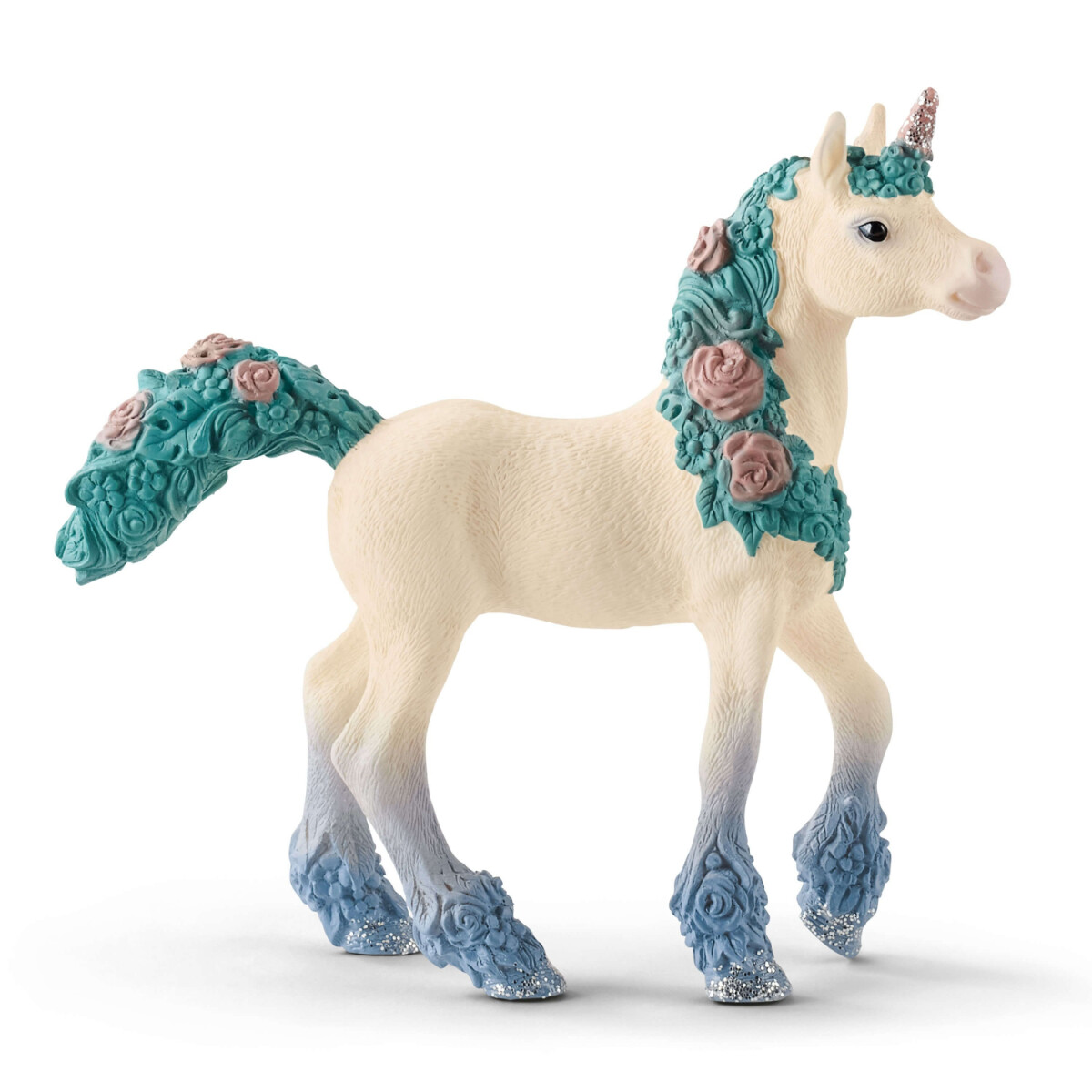 Figura Potro Unicornio Bebe Schleich Flor Pony Juguete 