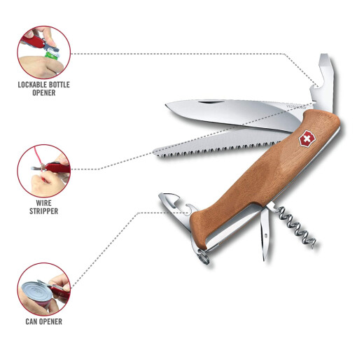 Outdoor Victorinox Ranger Wood 55/130mm Outdoor Victorinox Ranger Wood 55/130mm