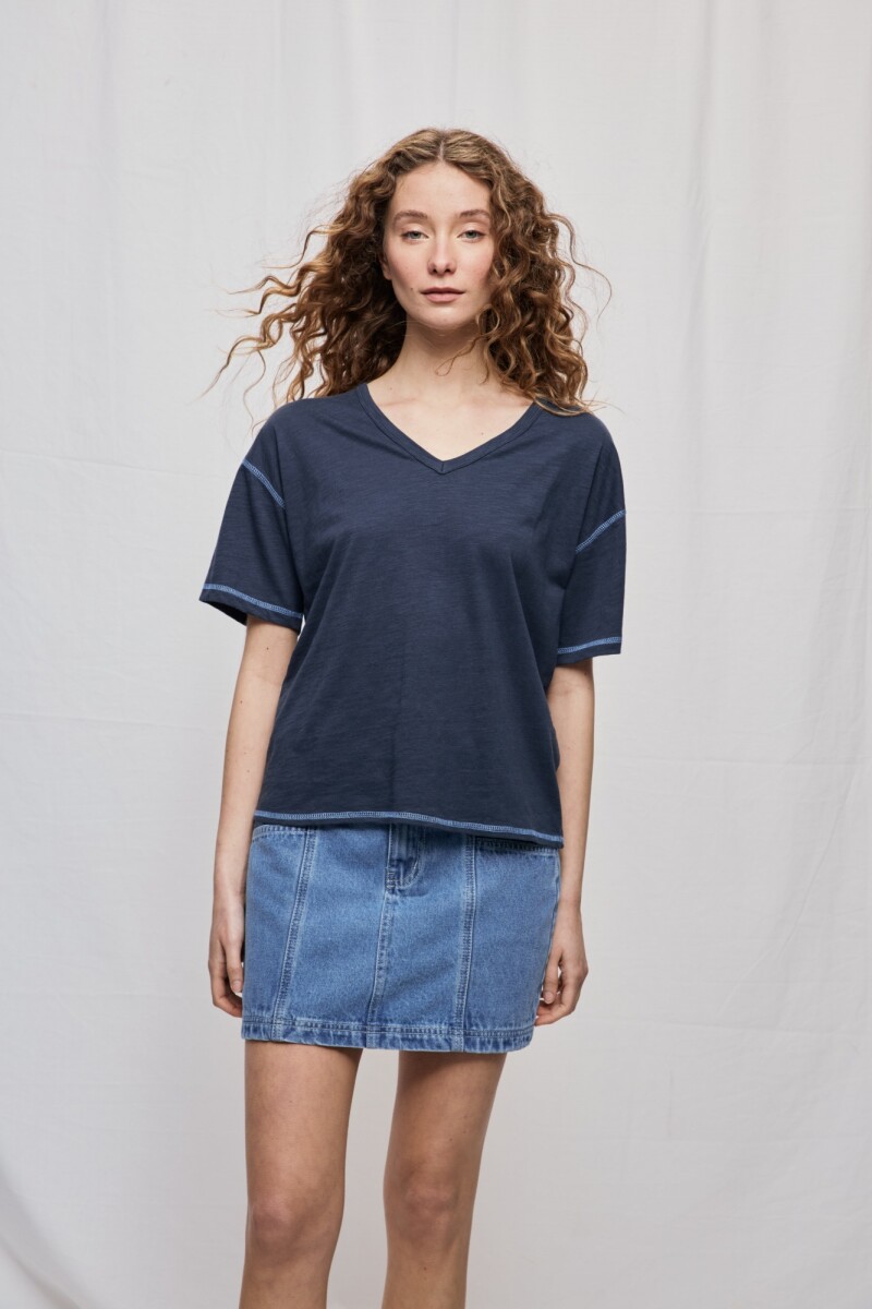 REMERA HARRY Azul Marino