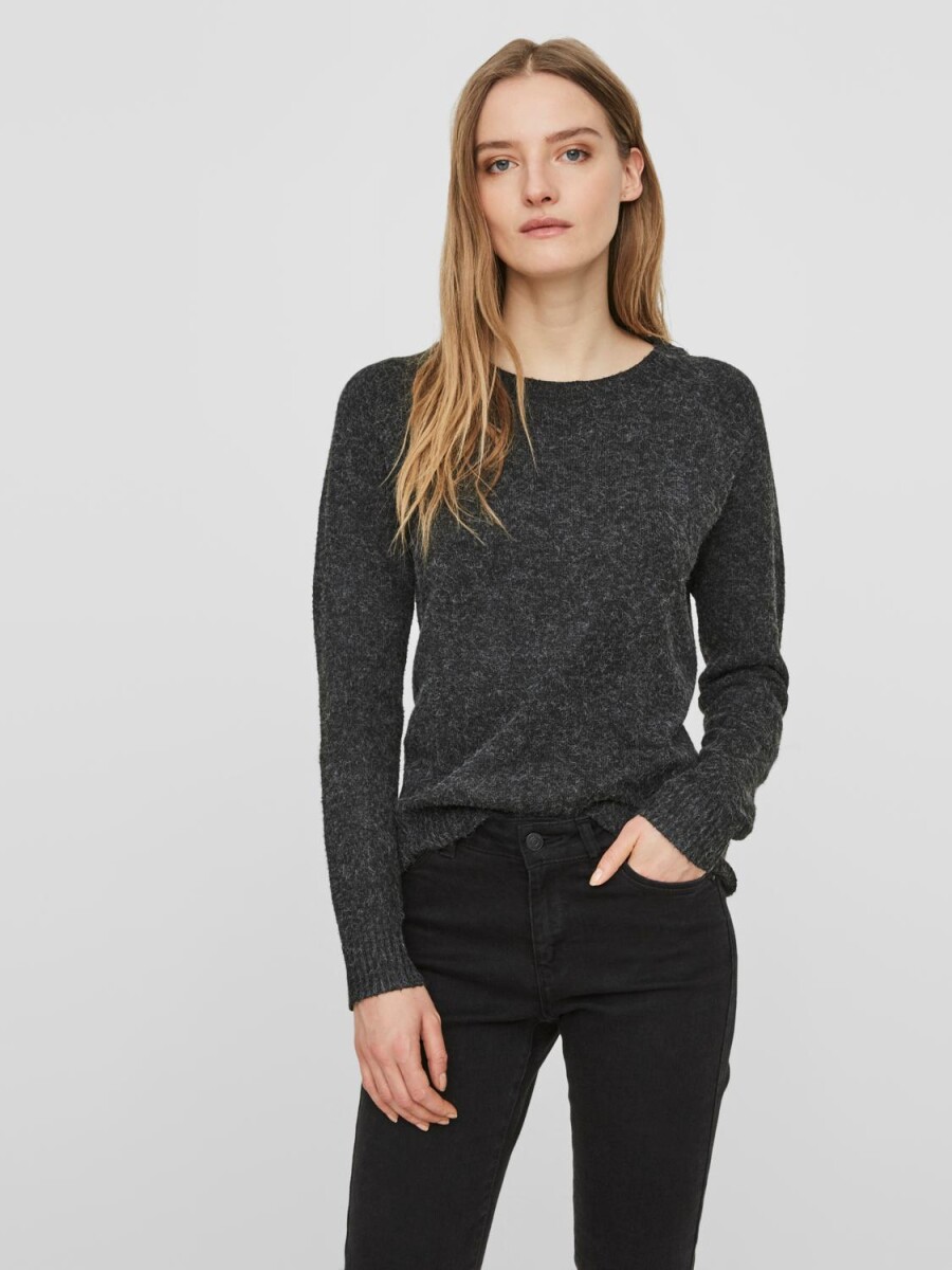Sweater Doffy Básico - Black 