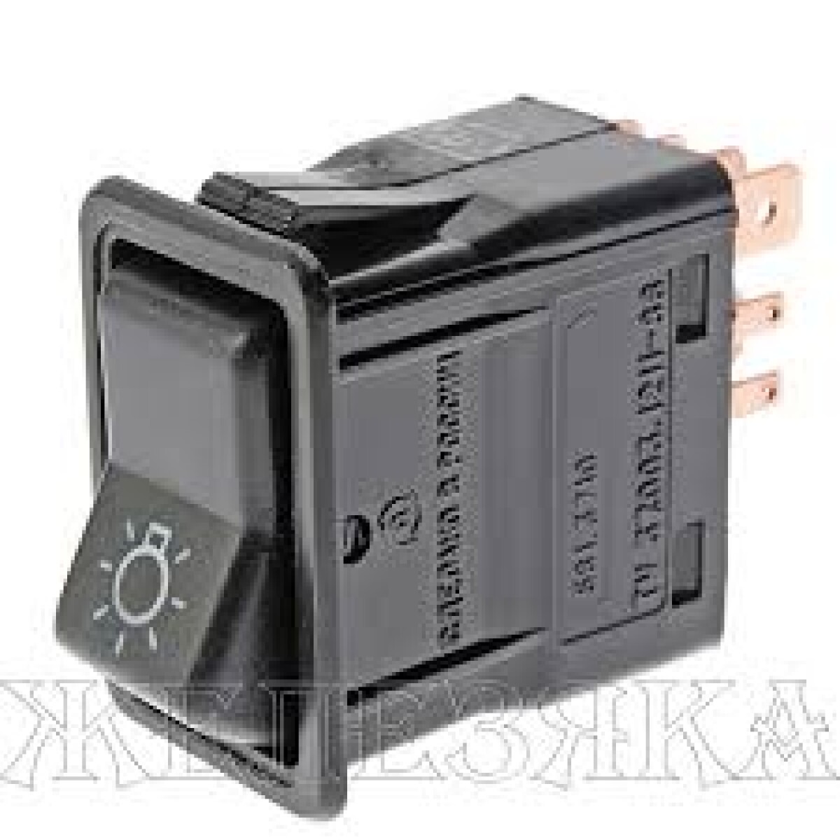 LLAVE BOTON TABLERO LADA LUZ TECLA 2 GOLPES SAMARA - 