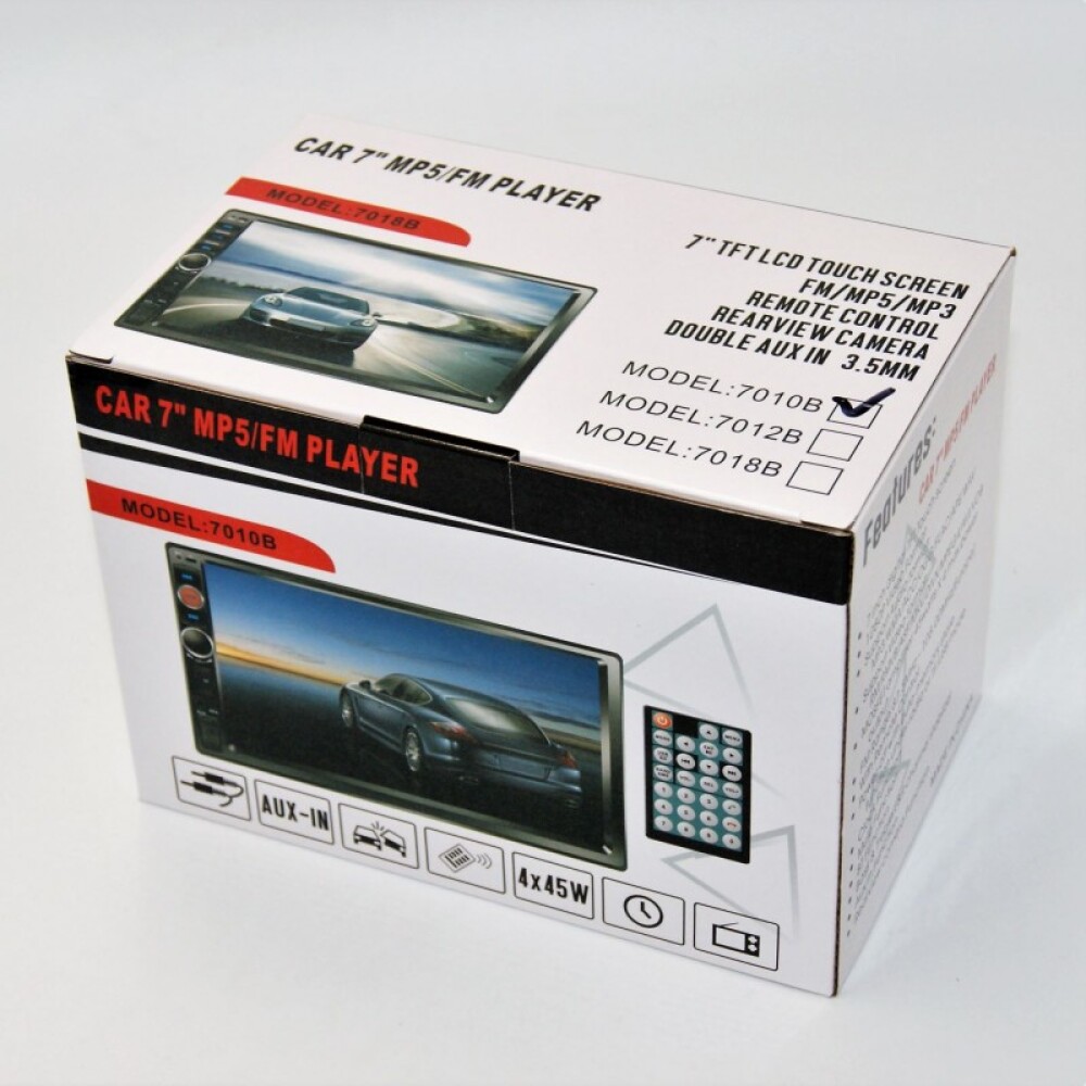 Radio Para Auto Mp5 Multimedia 7'' Touch Con Control Radio Para Auto Mp5 Multimedia 7'' Touch Con Control