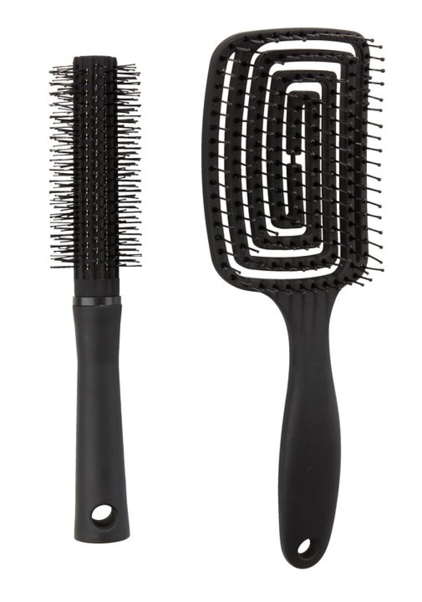 Cepillo de pelo HALLERNA negro 