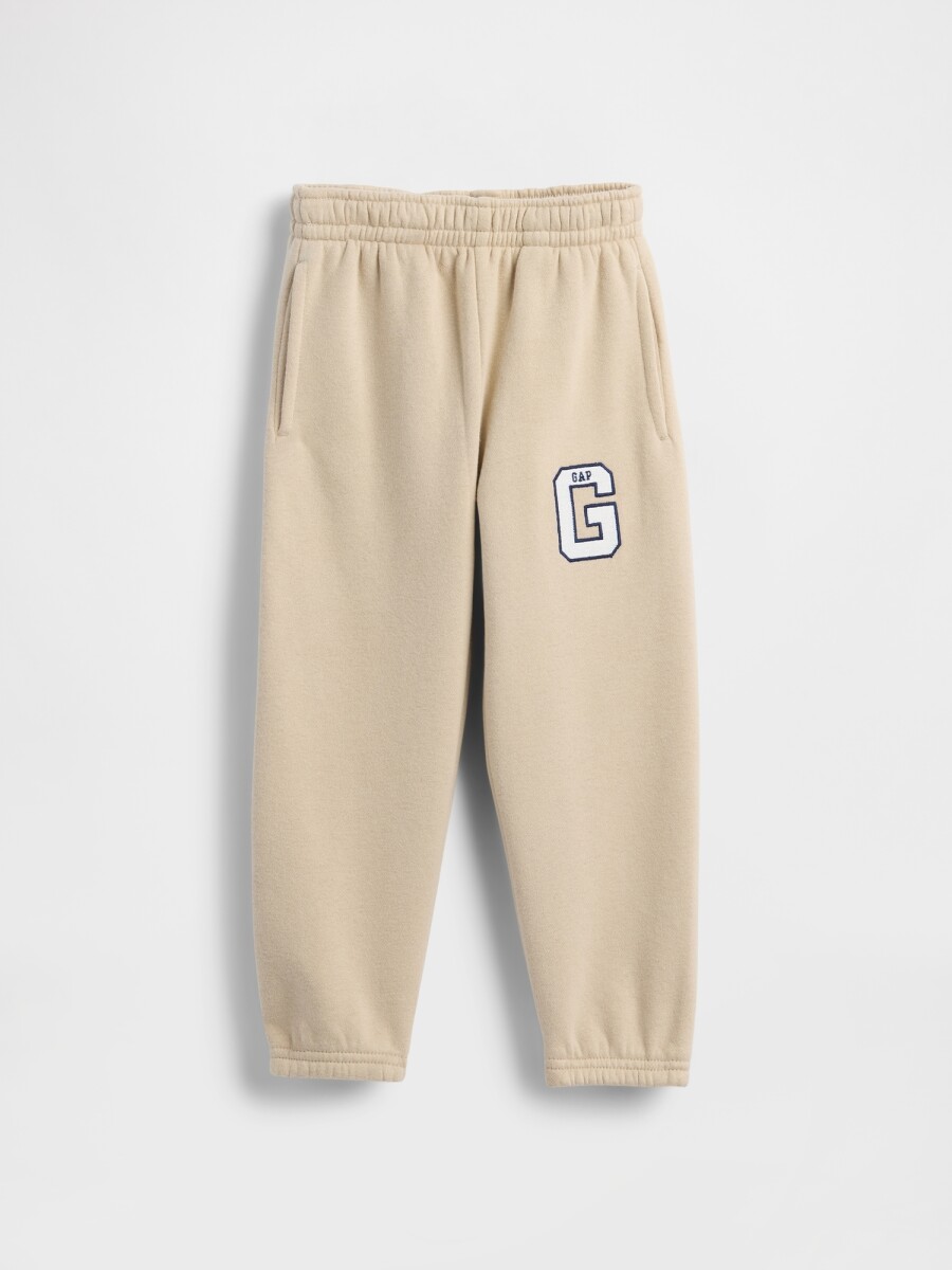 VARSITY LOGO JOGGER - WICKER 