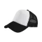 Gorro visera trucker Blanco y Negro