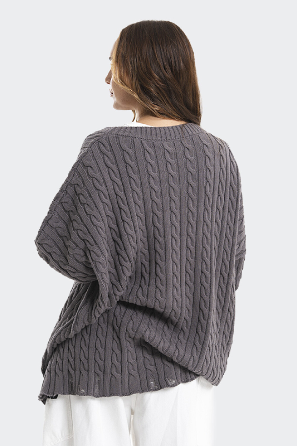 Buzo Pulau Tejido 8 Gris
