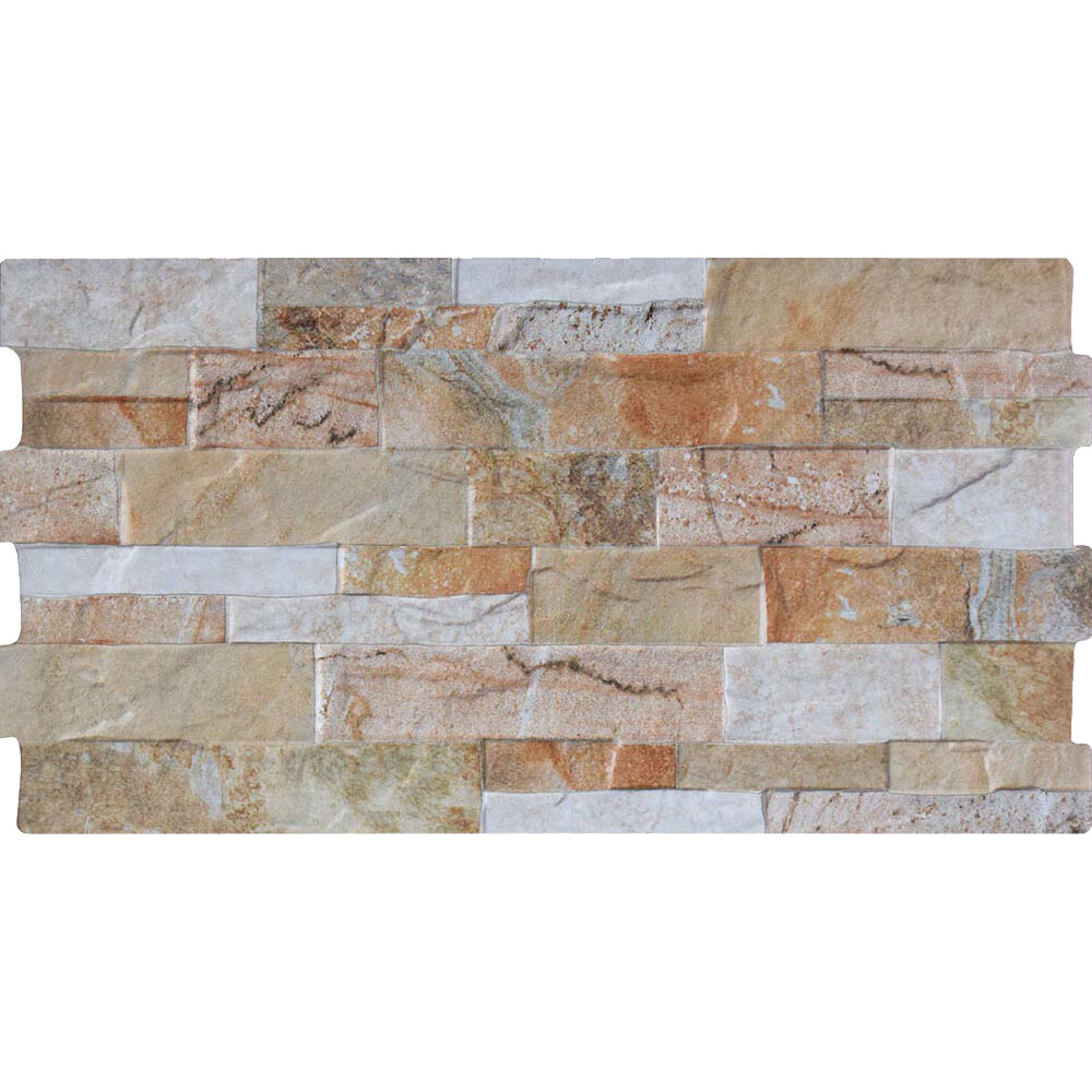 REVESTIMIENTO EXTERIOR FLANDES BEIGE MATE "A" 25x50 CM Revestimiento Exterior Flandes Beige Mate "a" 25x50 Cm