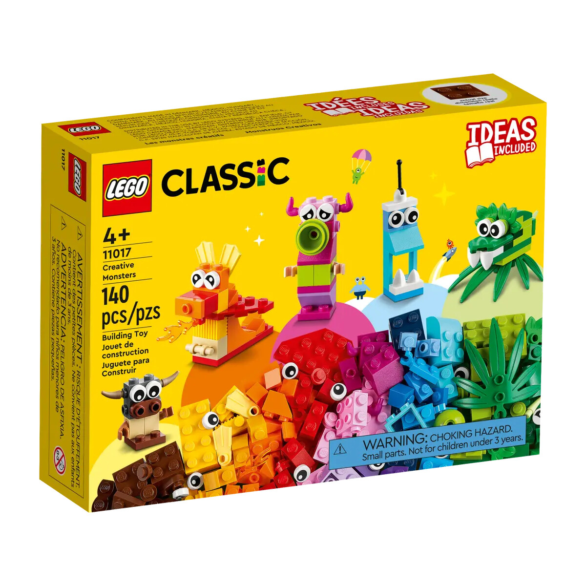 LEGO Classic 140 Pzas - Creative Monsters 