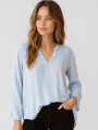 Blusa Bursas Celeste Claro