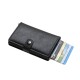 Tarjetero Billetera Bloqueo Rfid Anti Clonacion Color negro