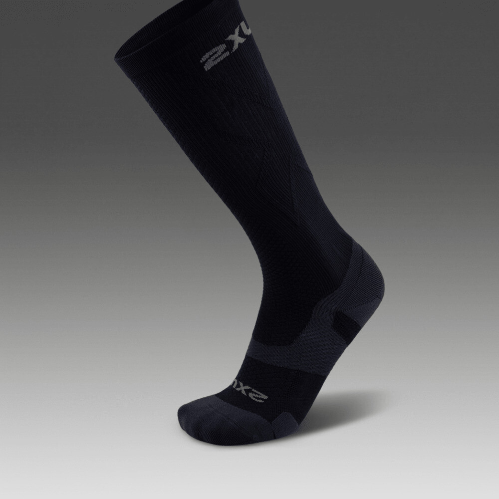 Medias Running Vectr Light Cushion Full Length Unisex Black/titanium