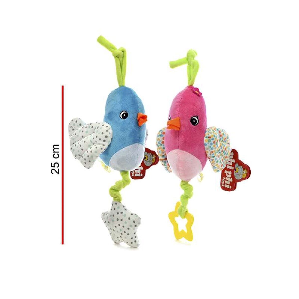 Dormidera Animales Luna y Estrella Phi Phi - Pajarito 