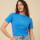 T-SHIRT ARIAKE RUSTY Azul