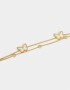 Pulseras Flexibles Acero quirúrgico Pulsera Flexible De Acero Quirúrgico - Dorado
