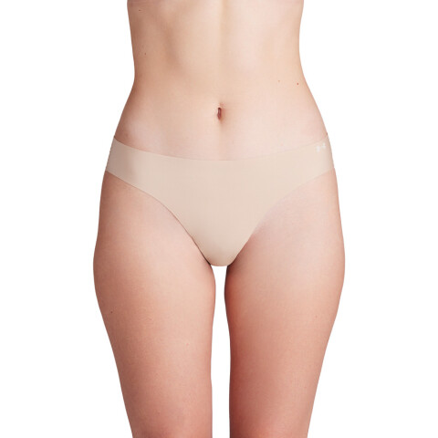 UA PURE STRETCH NO SHOW THONG-SOLID 3PK-PNK WHT-111