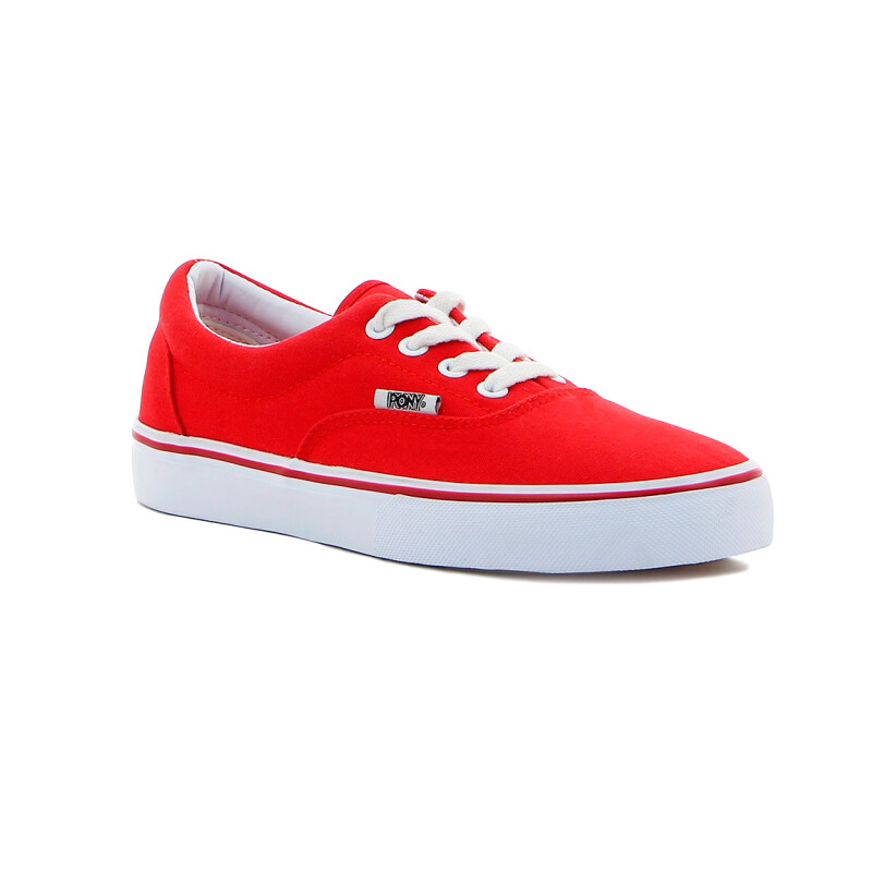 Pony Soho Canvas Lady Red Rojo