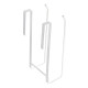 Porta Rollo Papel Toalla De Cocina Soporte Doble Blanco
