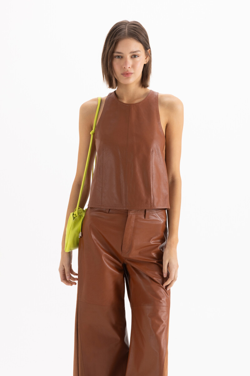TOP EMILIA Camel