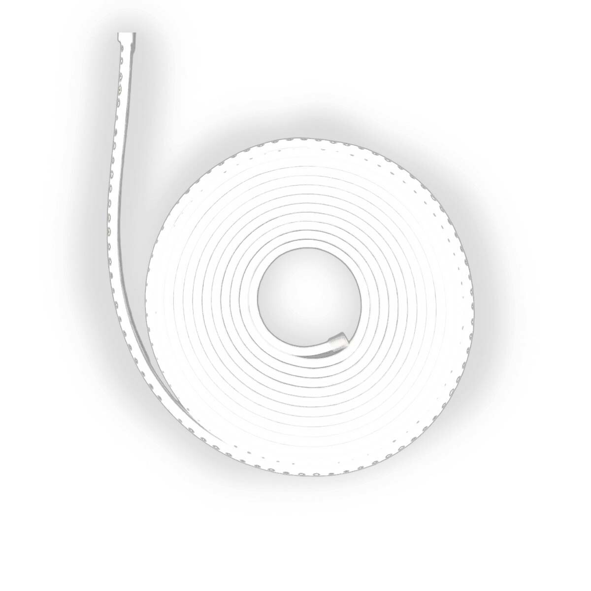 Kit Completo Cinta Tira Led Neon Flexible 5 Metros Blanco 