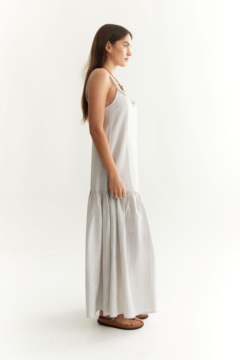 Vestido Nora Rayado