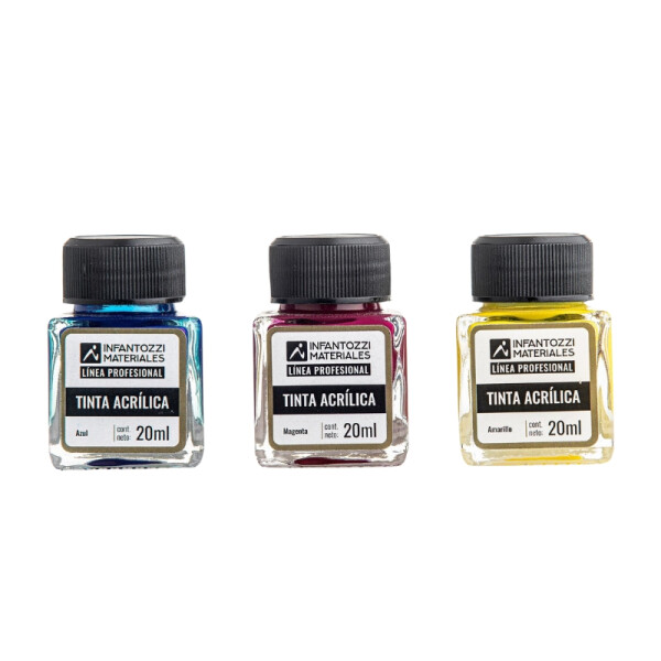 Tinta acrílica indeleble 20 ml