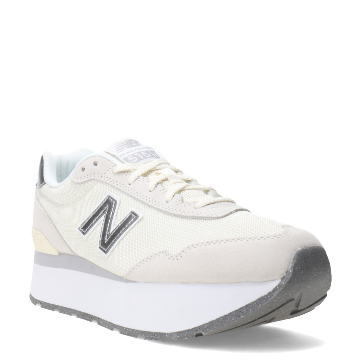 Championes de Mujer New Balance Life Style Mode Plataforma - Natural - Gris - Plateado 
