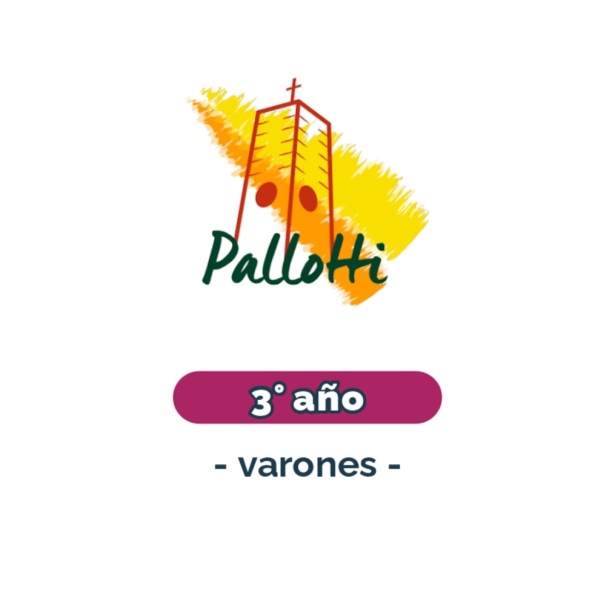 Lista de materiales - Primaria - 3° varones Pallotti 