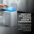 Papelera Cesto Basura Automatica 16l Basurero Sensor Color Variante Blanco