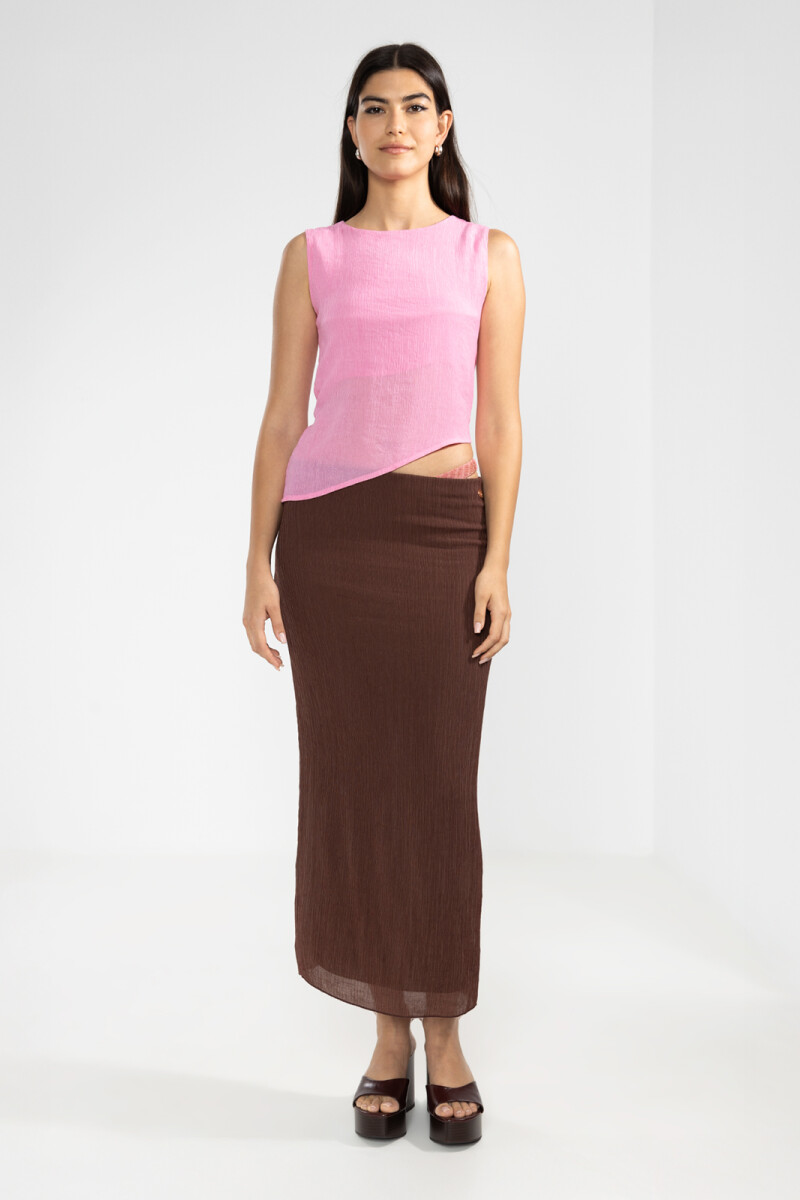 NICKY SKIRT Cadaques Tannat