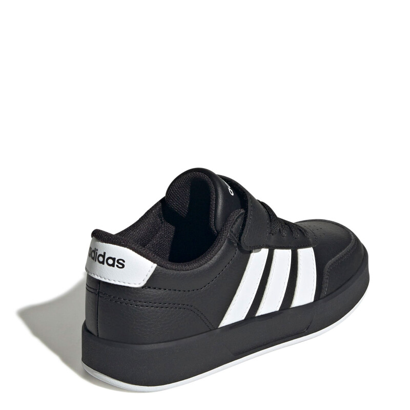 Championes de Niños Adidas Breaknet 3.0 Jrs con Velcro Negro - Blanco