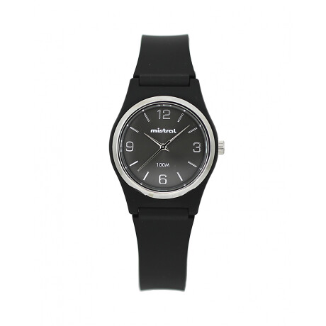 Reloj Mistral Deportivo Silicona Negro 0