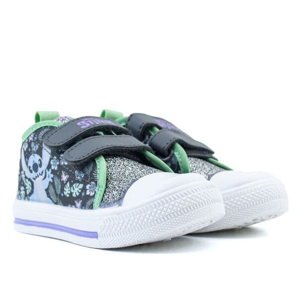 Championes Disney STITCH con velcro de Niños - STTCSS25004 Gris-verde Agua