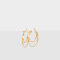 Aros Argollas De metal Aros Argollas De Metal - Dorado