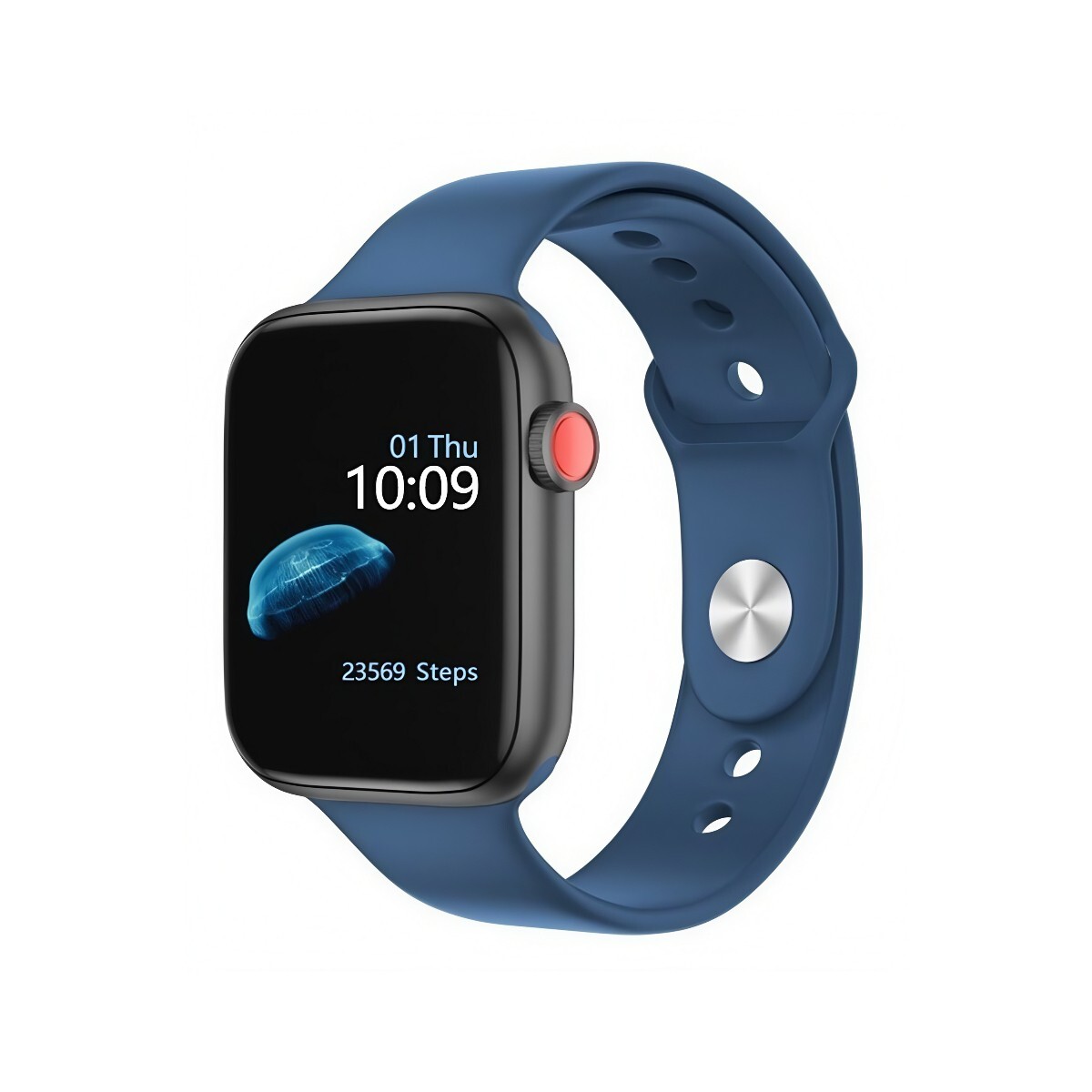 RELOJ SMARTWATCH FITPRO T500 AZUL 