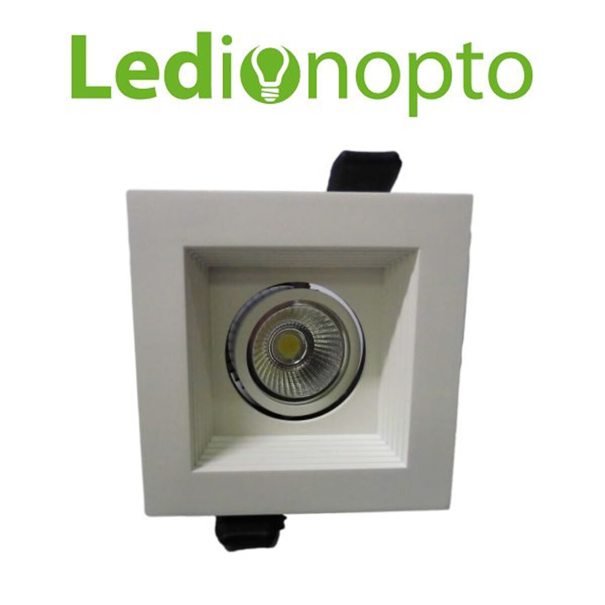 Lámpara Led Ledion Embutir 9w 3000k Dimerizable Chip Hr 