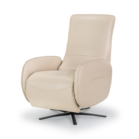 Butaca Cindy (Reclinable) - Cuero Básico 519 Beige - (Preventa)