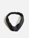 Vinchas Textiles Lisas Vincha Con Nudo - Negro