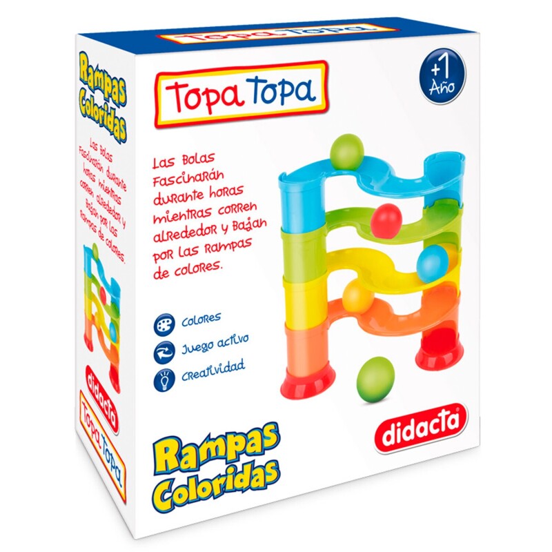Juego de estimulación Didacta Rampas Coloridas Juego de estimulación Didacta Rampas Coloridas