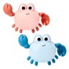Juego de baño cangrejo nadador BUBA rosado