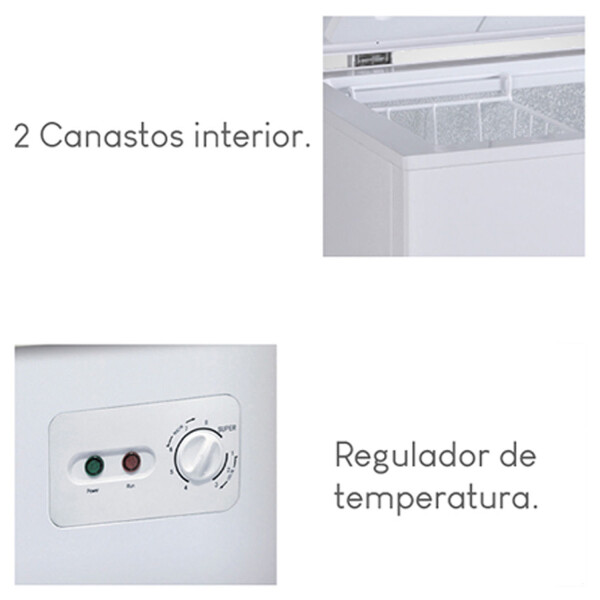 Freezer Horizontal Punktal Pk-hs 400 295 Lts FREEZER PUNKTAL 298 L PK-HS400