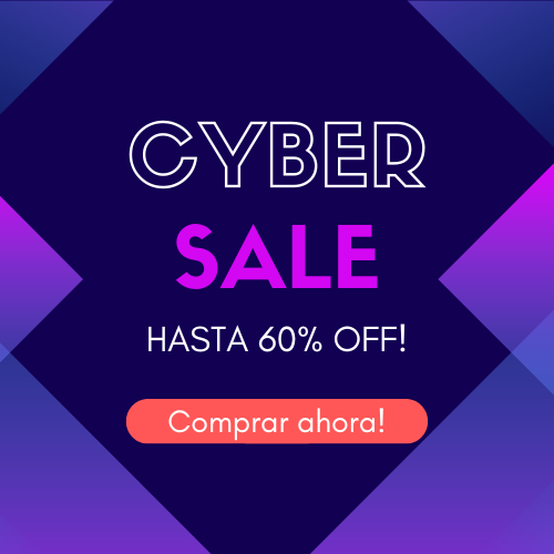 CyberSale hasta 60% OFF!