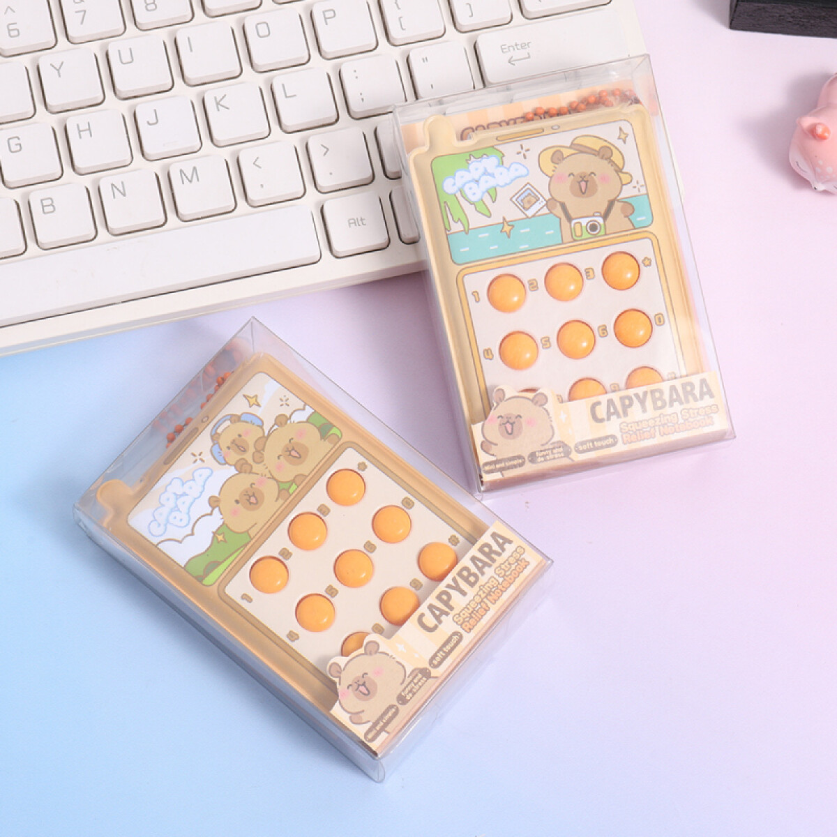 Cuaderno Anti Estrés - Capibara - 80 Hojas Lisas 