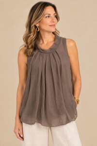 MUSCULOSA AIRE Chocolate
