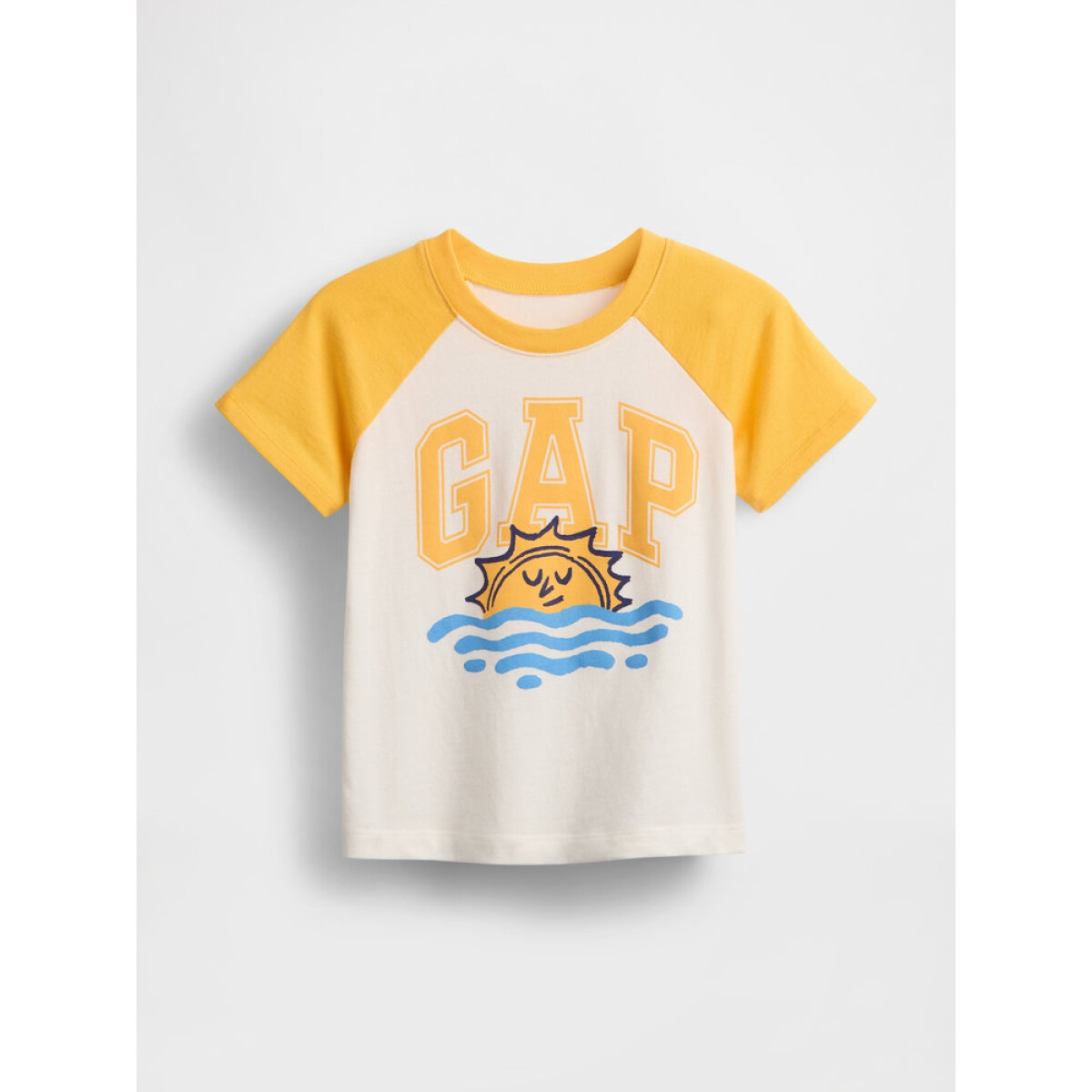 V-FRCH SS LOGO GRPH RAGLAN T - NEW OFF WHITE 