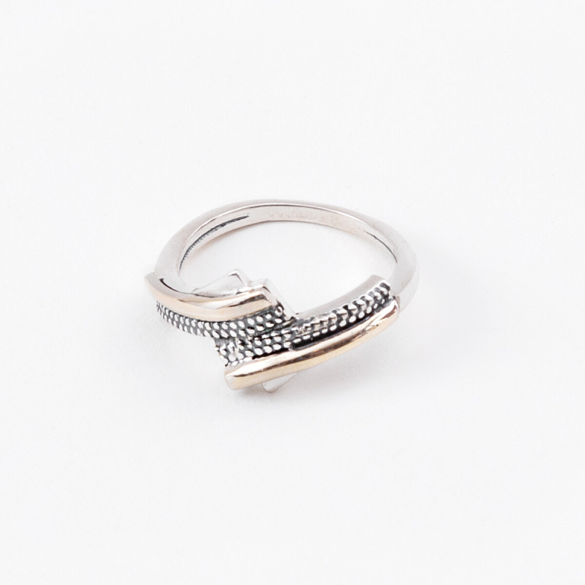 Anillo Heidi - Plata y Oro 