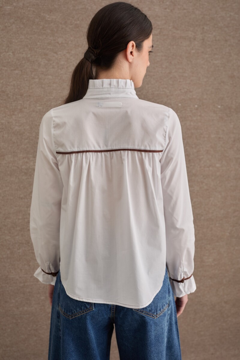 CAMISA SWIM POPELINA Blanco