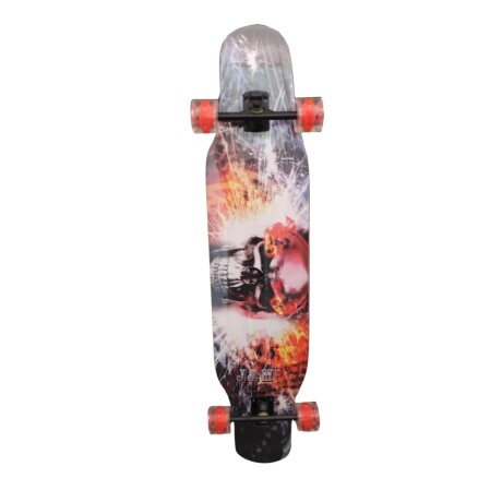 LONGBOARD C/LUZ ENKEEO CALAVERA FUEGO TABLA MAPLE 001