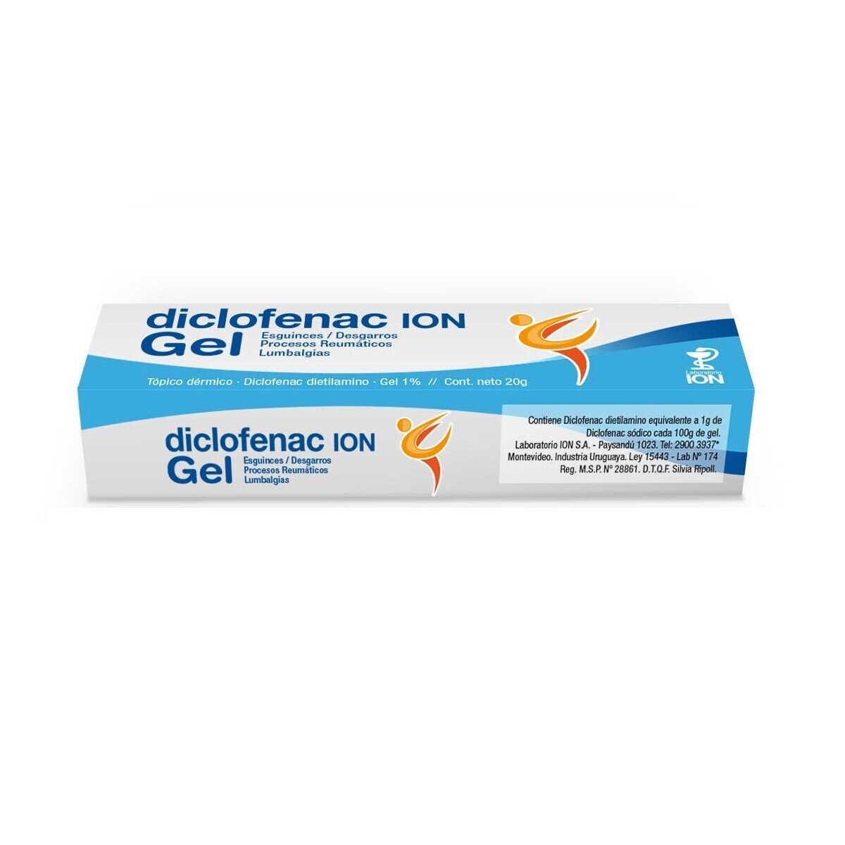 Gel Antiinflamatorio Diclofenac 20 g – ION 